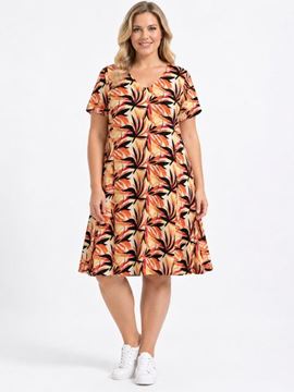 Picture of SUMMER DRESS IN SLIIMING A LINE